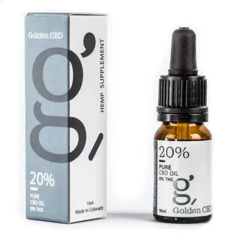 Pure cbd oil 20% - Golden Cibidi